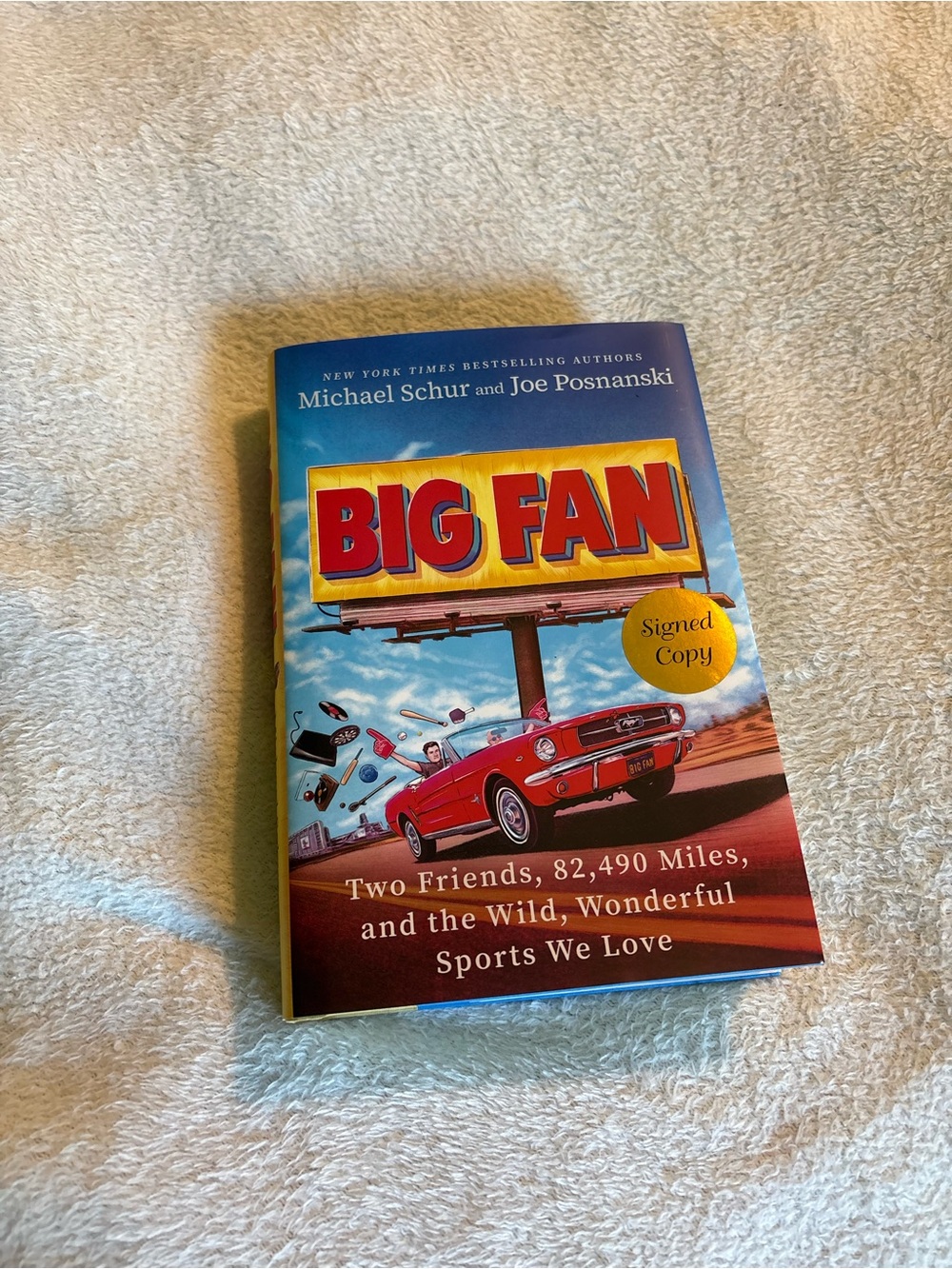 Big Fan Hardcover Signed Copy